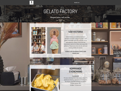 gelato-factory.se snapshot