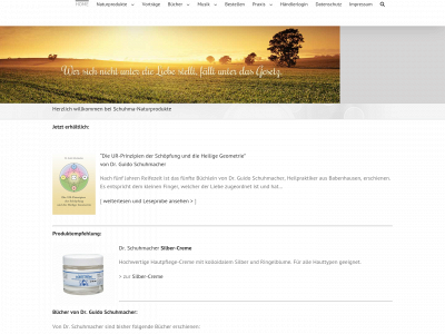 schuhma-naturprodukte.de snapshot