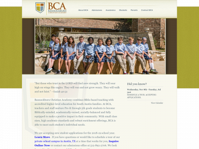 bcaaustin.org snapshot
