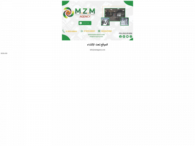 mzmagency.com snapshot