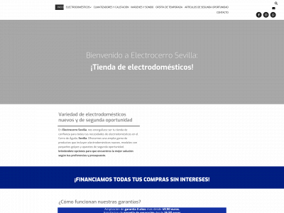 www.electrocerrosevilla.es snapshot