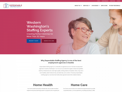 dependablestaffingagency.com snapshot