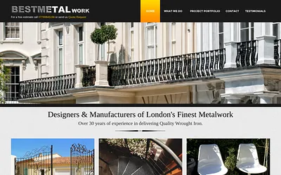 bestmetalwork.co.uk snapshot