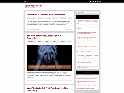 edwinmsarmiento.com snapshot