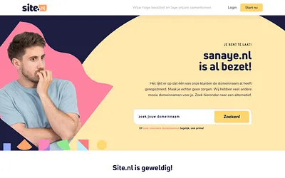 sanaye.nl snapshot