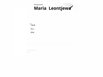 maria-leontjewa.com snapshot