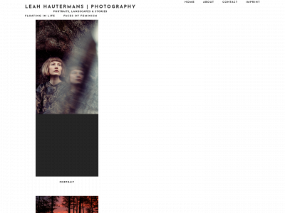 leah-hautermans.com snapshot