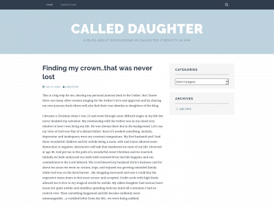 calleddaughter.com snapshot