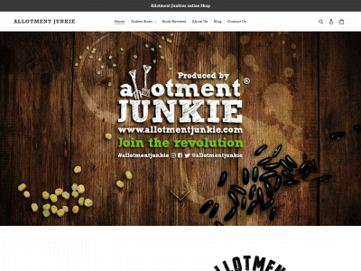 allotmentjunkie.co.uk snapshot