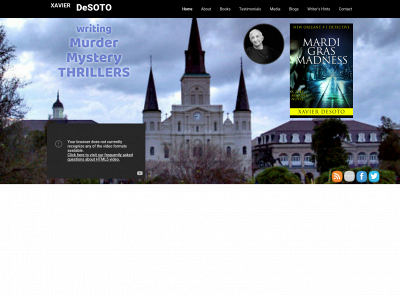 xavierdesoto.com snapshot