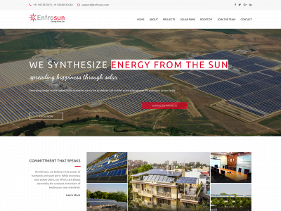 enfrosun.com snapshot
