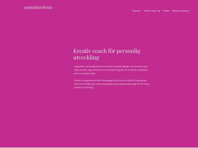 samtalmedroza.com snapshot