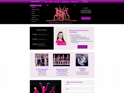 akdance.dk snapshot