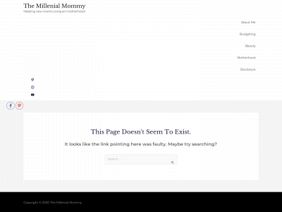themillenialmommy.com snapshot