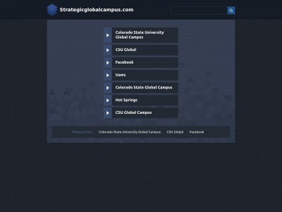 strategicglobalcampus.com snapshot
