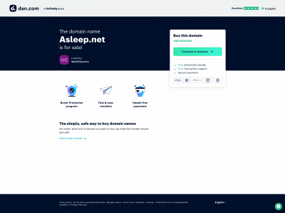 asleep.net snapshot