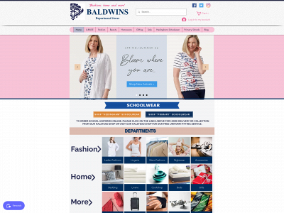 baldwins-departmentstores.co.uk snapshot