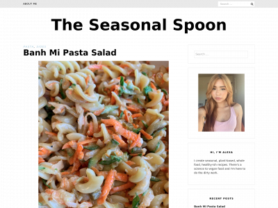 theseasonalspoon.com snapshot