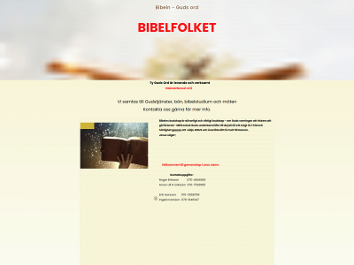 bibelfolket.se snapshot