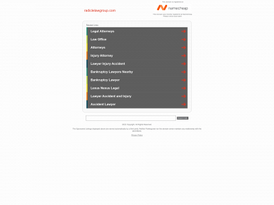 radiclelawgroup.com snapshot