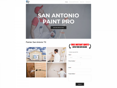 www.paintersanantoniotx.com snapshot