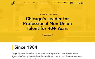 www.stavinstalent.com snapshot