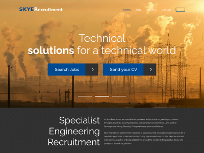 skyerecruitment.com snapshot