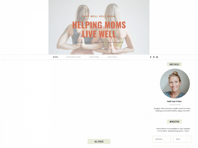 livewellkell.com snapshot