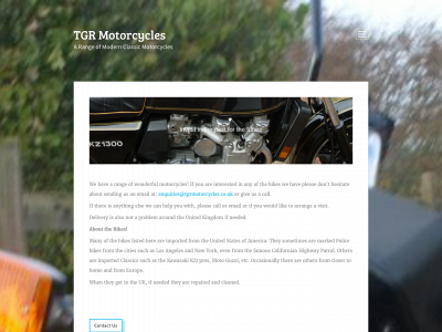 tgrmotorcycles.co.uk snapshot