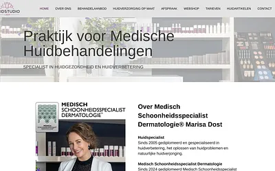 huidstudioleek.nl snapshot