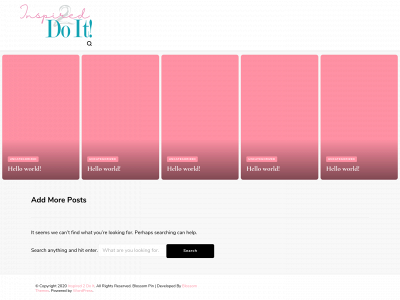 inspired2doit.com snapshot