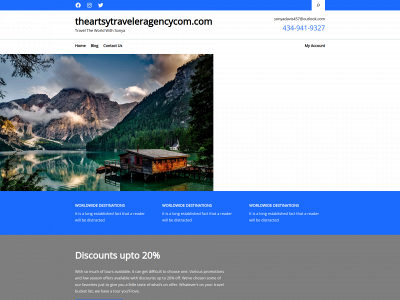theartsytraveleragencycom.com snapshot