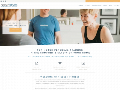 nielsenfitness.com snapshot