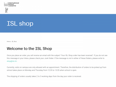 shop.isl.ch snapshot
