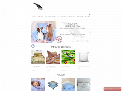 lunksna.lt snapshot