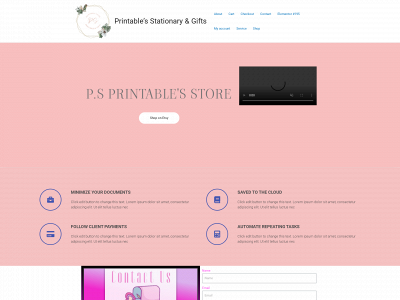 printablesstore.com snapshot