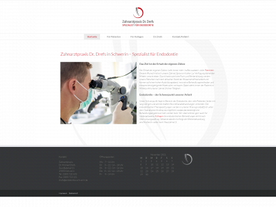endodontie-schwerin.de snapshot