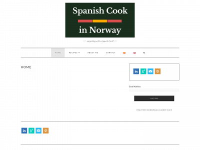 spanishcookinnorway.com snapshot