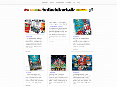 fodboldkort.dk snapshot
