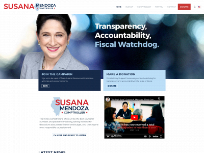 susanamendoza.com snapshot