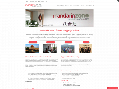 mandarinzone.com snapshot