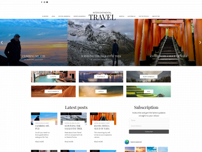 intercontinentaltravel.co.uk snapshot