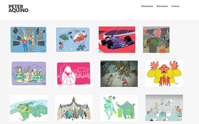 peteraquino.com snapshot