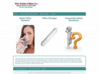 thewaterfilterco.com snapshot