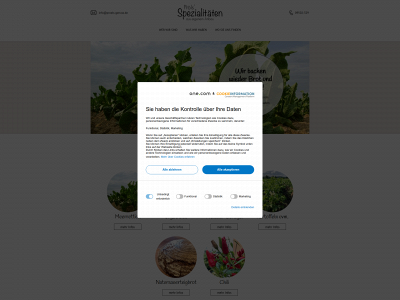 proels-genuss.de snapshot