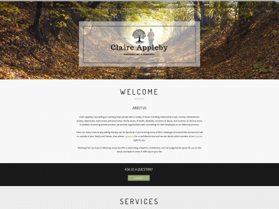 claireappleby.com snapshot