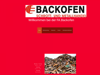 backofen-gmbh.de snapshot