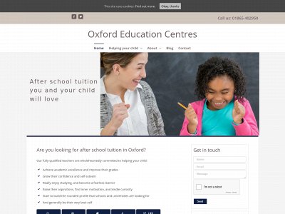 oxfordeducationcentres.com snapshot