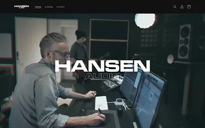 hansenaudio.shop snapshot