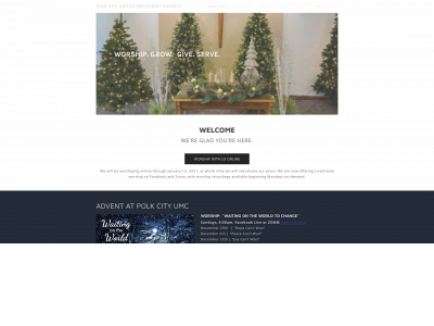 www.polkcityumc.org snapshot